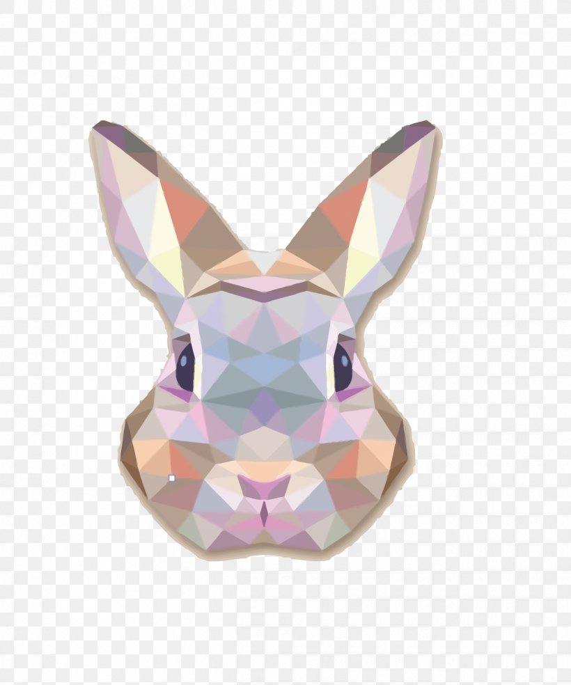 Rabbit Triangle Canvas Geometry Poster, PNG, 1249x1500px, Rabbit, Art, Canvas, Geometry, Painting Download Free