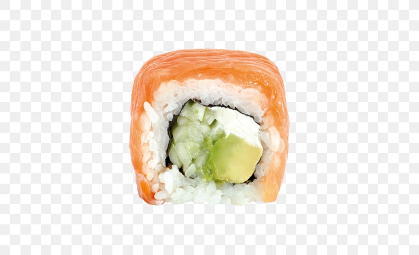 California Roll Makizushi Tempura Sushi Smoked Salmon, PNG, 500x500px, California Roll, Appetizer, Asian Food, Avocado, Cangrejo Download Free