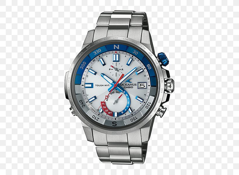 Casio Oceanus Orient Watch Tough Solar, PNG, 500x600px, Casio Oceanus, Brand, Casio, Chronograph, Clock Download Free