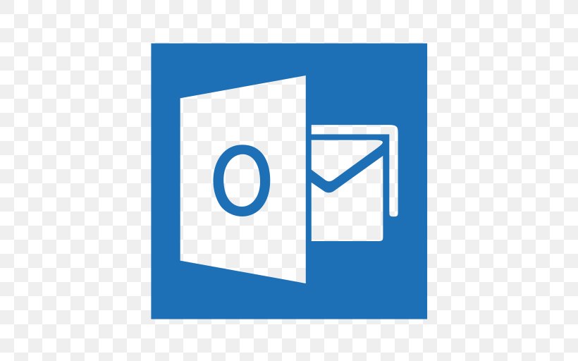 Outlook.com Microsoft Outlook Email, PNG, 512x512px, Outlookcom, Address Book, Area, Blue, Brand Download Free