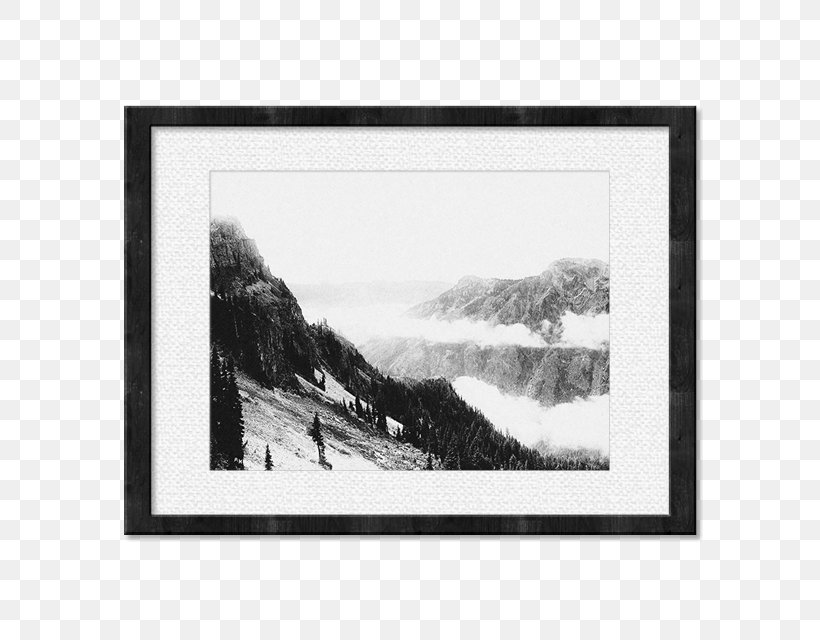 Black And White Nature Photography Picture Frames, PNG, 640x640px, Black And White, Art, Artwork, Fineart Photography, Landscape Photography Download Free