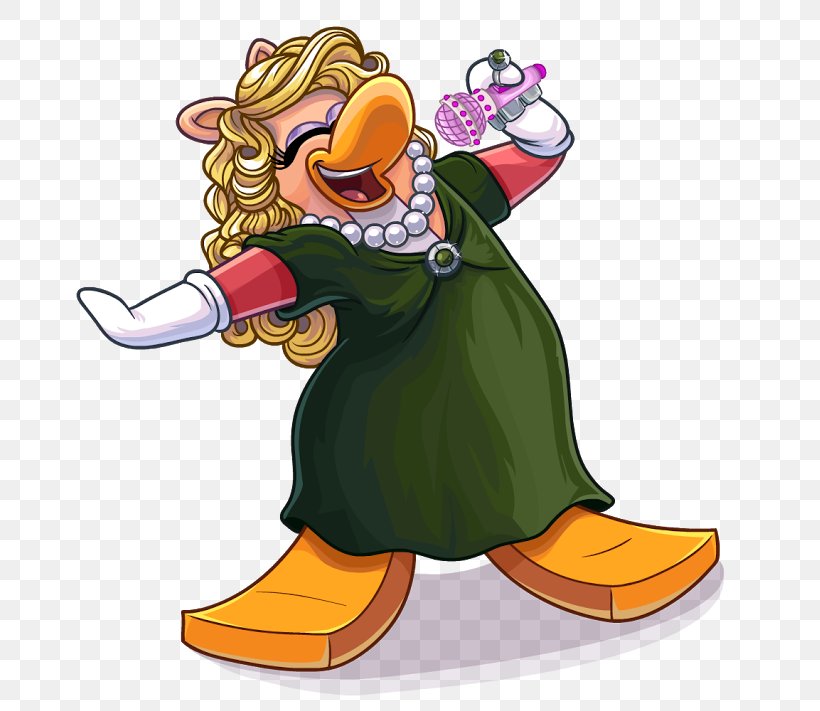 Miss Piggy Singing The Muppets Clip Art, PNG, 711x711px, Watercolor, Cartoon, Flower, Frame, Heart Download Free