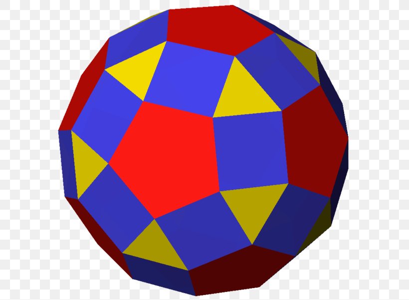 Polyhedron Rhombicosidodecahedron Geometry Archimedean Solid Mathematics, PNG, 600x601px, Polyhedron, Archimedean Solid, Area, Ball, Blue Download Free