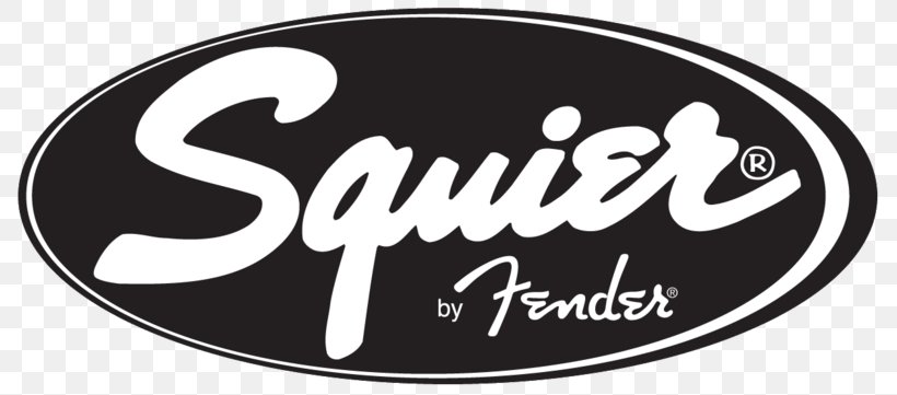 Squier Deluxe Hot Rails Stratocaster Fender Stratocaster Guitar Fender Musical Instruments Corporation, PNG, 800x361px, Squier, Bass Guitar, Black And White, Brand, Fender Jaguar Download Free