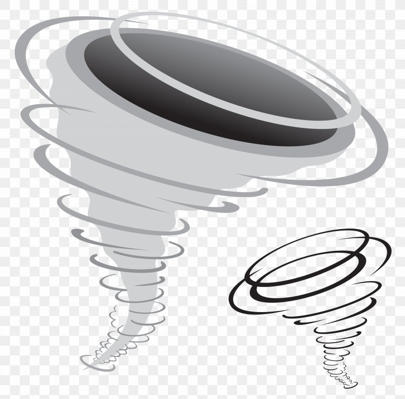 Tornado Cartoon Drawing Royalty-free, PNG, 5199x5127px, Tornado, Black And White, Cartoon, Drawing, Hardware Accessory Download Free
