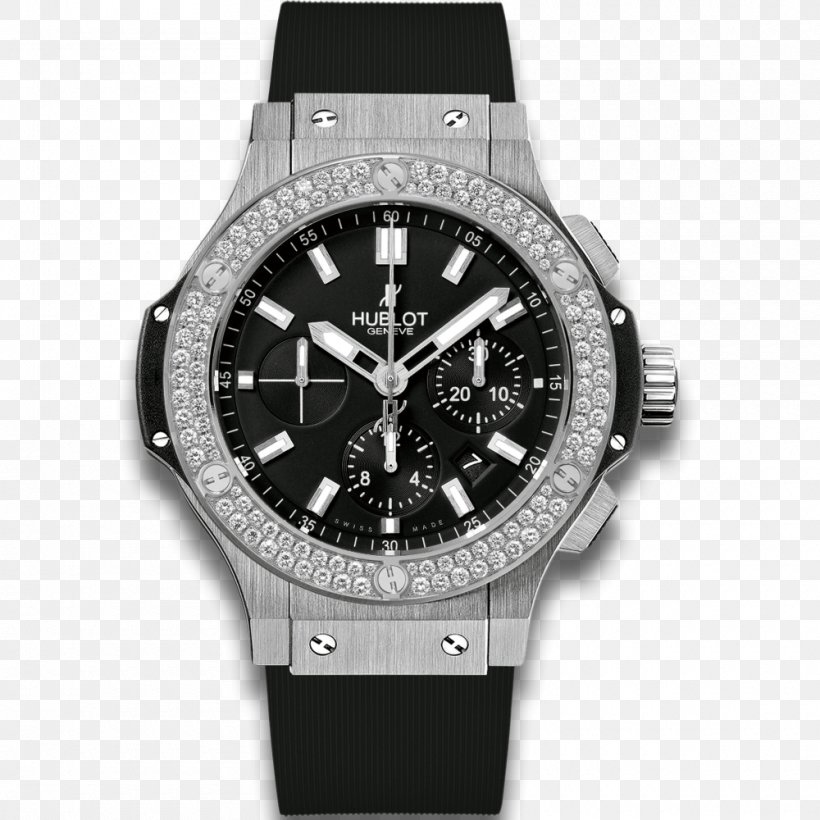 Automatic Watch Hublot Chronograph Jewellery, PNG, 1000x1000px, Watch, Automatic Watch, Bezel, Brand, Chronograph Download Free