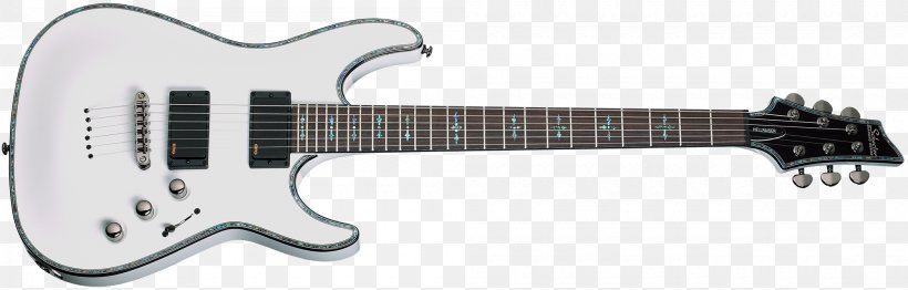 Electric Guitar Schecter C-1 Hellraiser FR Schecter Guitar Research Floyd Rose, PNG, 2000x640px, Electric Guitar, Acoustic Electric Guitar, Acousticelectric Guitar, Electronic Musical Instrument, Floyd Rose Download Free