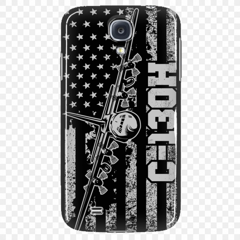 Lockheed C-130 Hercules Mobile Phones Mobile Phone Accessories Lockheed Corporation Clothing, PNG, 1024x1024px, Lockheed C130 Hercules, Black And White, Clothing, Ifwe, Lockheed Corporation Download Free