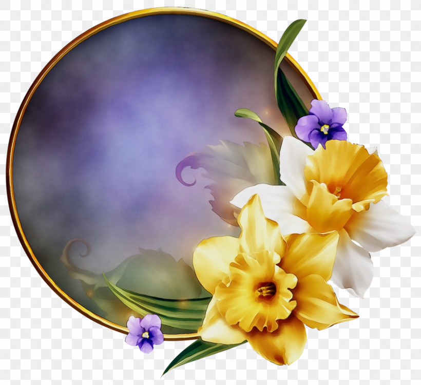 Purple Violet Yellow Flower Plant, PNG, 1280x1171px, Watercolor, Cattleya, Crocus, Flower, Iris Download Free