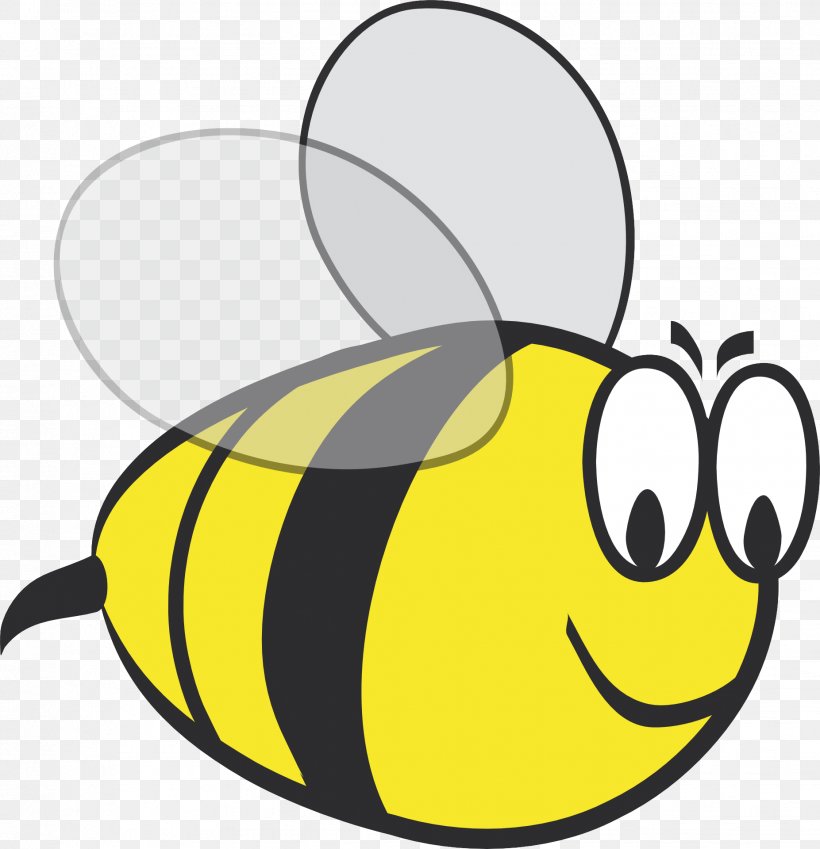 Bumblebee, PNG, 1853x1920px, Yellow, Bee, Bumblebee, Cartoon, Honeybee Download Free