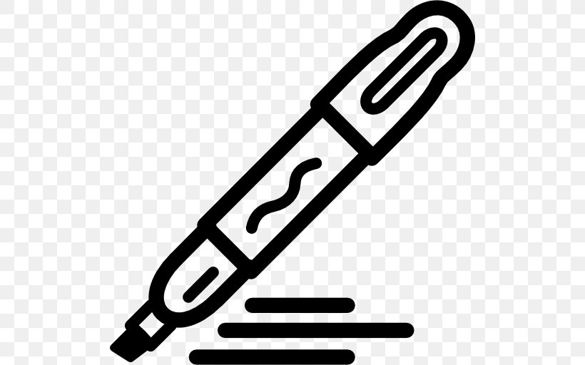 Marker Pen Drawing Download, PNG, 512x512px, Marker Pen, Auto Part, Black And White, Brand, Button Download Free