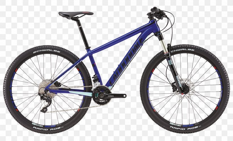 Mountain Bike Cannondale Bicycle Corporation Trail 29er, PNG, 2000x1214px, Mountain Bike, Automotive Tire, Bicycle, Bicycle Accessory, Bicycle Fork Download Free