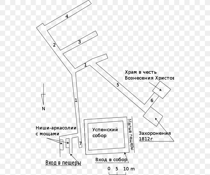 Pskov-Caves Monastery Kiev Pechersk Lavra /m/02csf Drawing, PNG, 541x684px, Monastery, Area, Auto Part, Black And White, Diagram Download Free