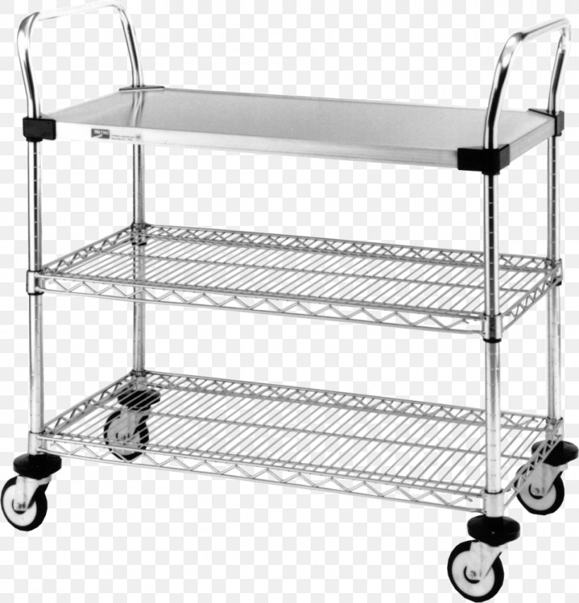 Stainless Steel Wire Shelving Serving Cart, PNG, 960x1000px, Stainless Steel, Cart, Caster, Chrome Plating, Furniture Download Free