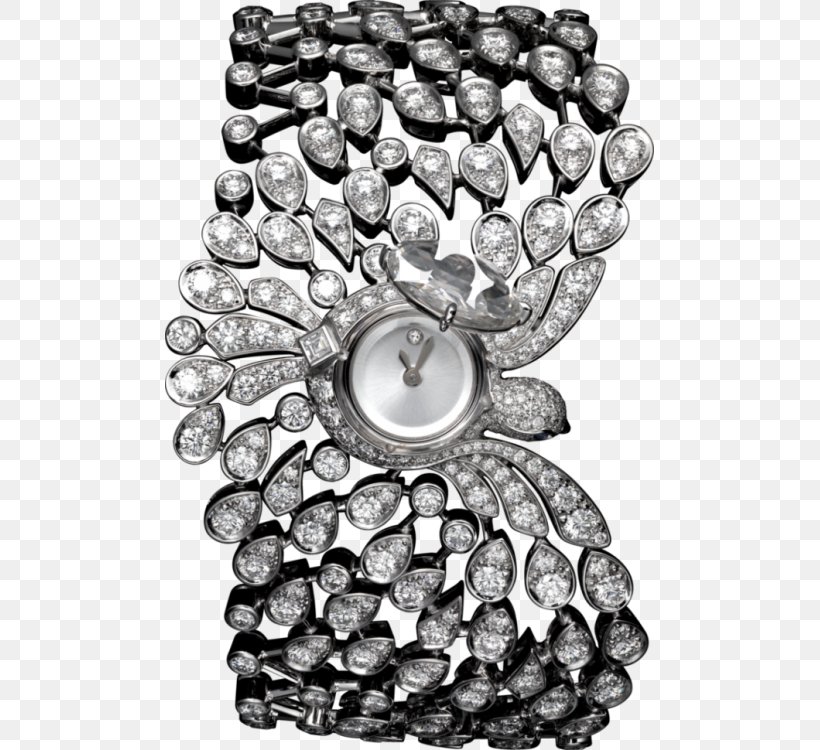 Cartier Jewellery Watch Earring Gemstone, PNG, 489x750px, Cartier, Black And White, Bling Bling, Blingbling, Body Jewelry Download Free