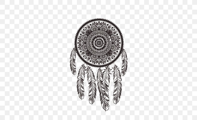 Coloring Book Dreamcatcher Mandala Child, PNG, 500x500px, Coloring Book, Adult, Black And White, Book, Child Download Free