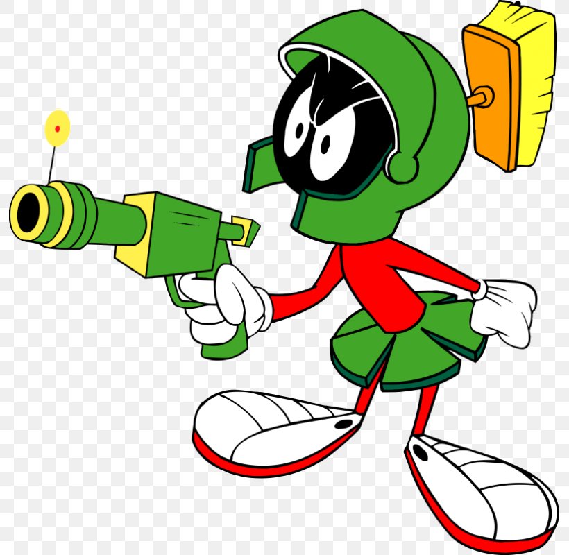 Marvin The Martian In The Third Dimension Looney Tunes YouTube, PNG, 800x800px, 3d Printing, Marvin The Martian, Area, Artwork, Cartoon Download Free