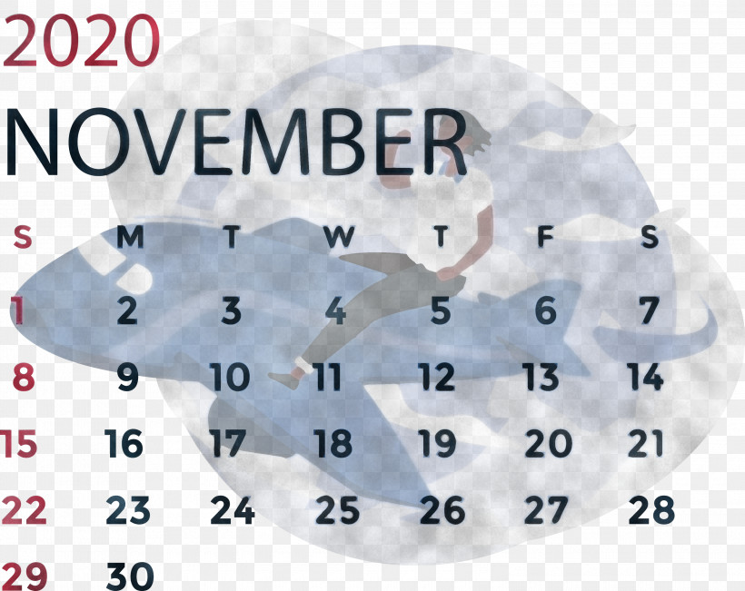 November 2020 Calendar November 2020 Printable Calendar, PNG, 3000x2384px, November 2020 Calendar, April, Calendar System, Meter, November 2020 Printable Calendar Download Free