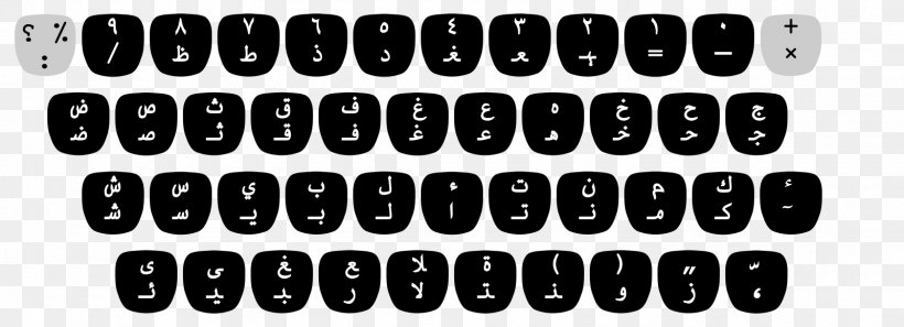 Computer Keyboard IBM Selectric Typewriter Keyboard Layout Arabic Keyboard, PNG, 1600x580px, Computer Keyboard, Arabic Keyboard, Azerty, Black, Black And White Download Free