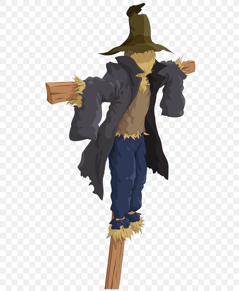 Scarecrow, PNG, 525x1000px, Scarecrow, Clothing, Costume, Costume Design, Fictional Character Download Free