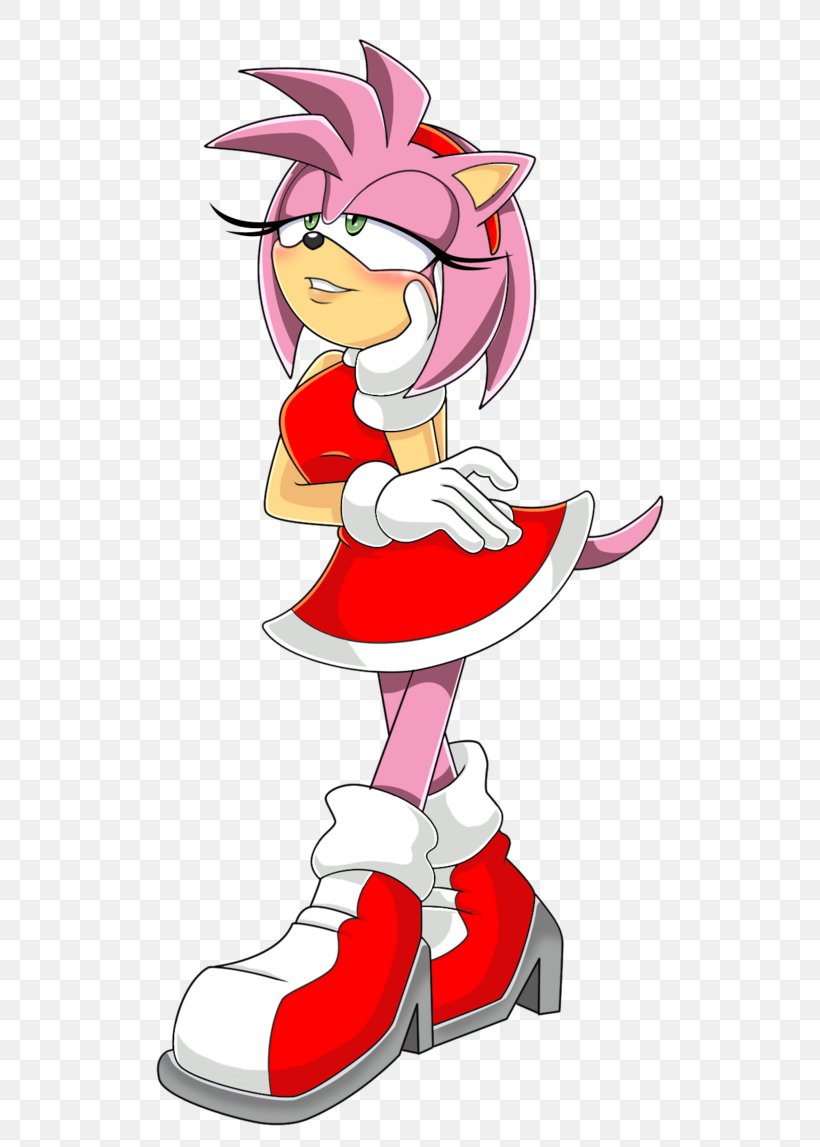 Amy Rose SegaSonic The Hedgehog The Elegance Of The Hedgehog, PNG, 600x1147px, Watercolor, Cartoon, Flower, Frame, Heart Download Free