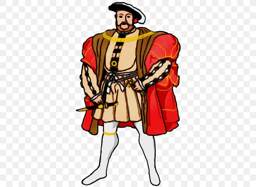 Kingdom Of England Portrait Of Henry Viii Cartoon Drawing Silhouette, PNG, 600x600px, Watercolor, Cartoon, Drawing, Edward Vi Of England, Henry Ii Of England Download Free