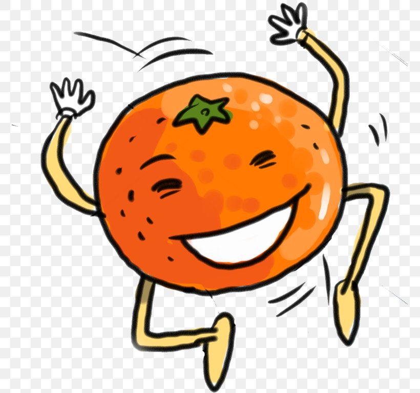 Fruit Clementine Mandarin Orange Animaatio Pumpkin, PNG, 773x768px, Fruit, Animaatio, Artwork, Clementine, Drawing Download Free