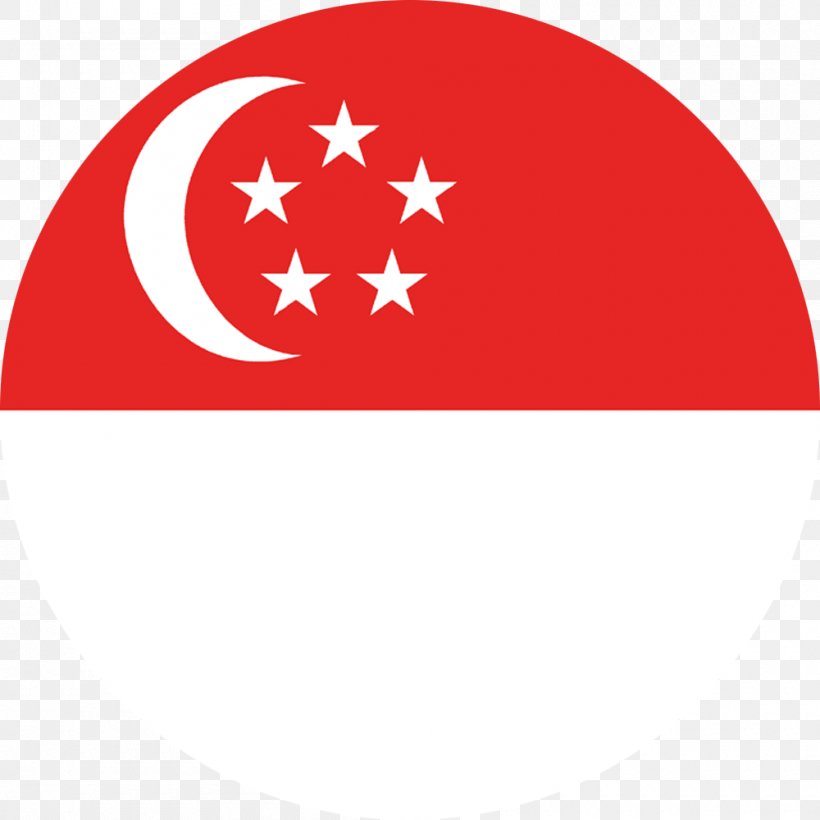 Flag Of Singapore National Flag Canton Gallery Of Sovereign State Flags, PNG, 1000x1000px, Flag Of Singapore, Area, Brand, Canton, Colocation Centre Download Free