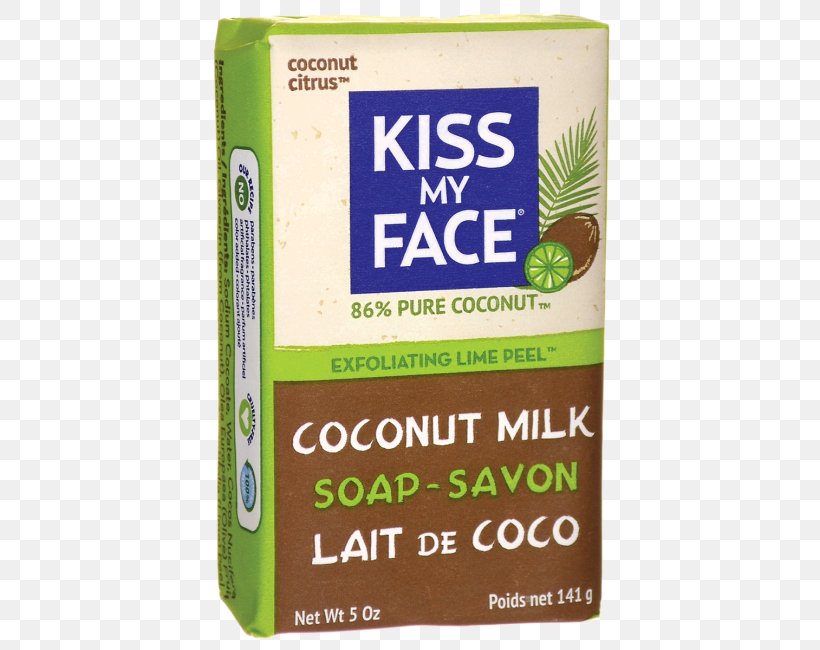 Kiss My Face Coconut Milk Lotion Soap, PNG, 650x650px, Kiss My Face, Brand, Coconut, Coconut Milk, Cosmetics Download Free