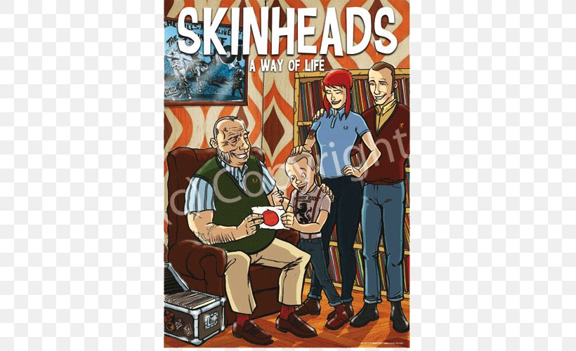 Poster Trojan Skinhead Oi!, PNG, 500x500px, Poster, Comic Book, Comics, Fiction, Human Behavior Download Free
