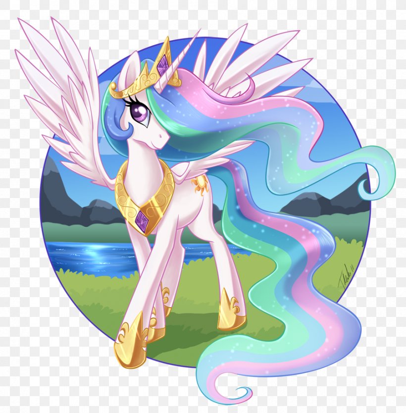 Princess Celestia Princess Luna Rarity Pony Equestria, PNG, 900x916px, Watercolor, Cartoon, Flower, Frame, Heart Download Free