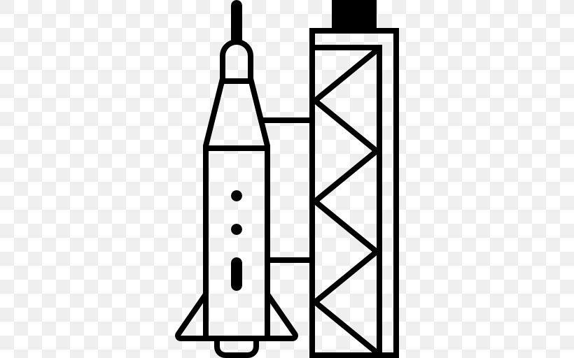 Spacecraft Rocket Launch Transport, PNG, 512x512px, Spacecraft, Area, Black And White, Bottle, Drinkware Download Free