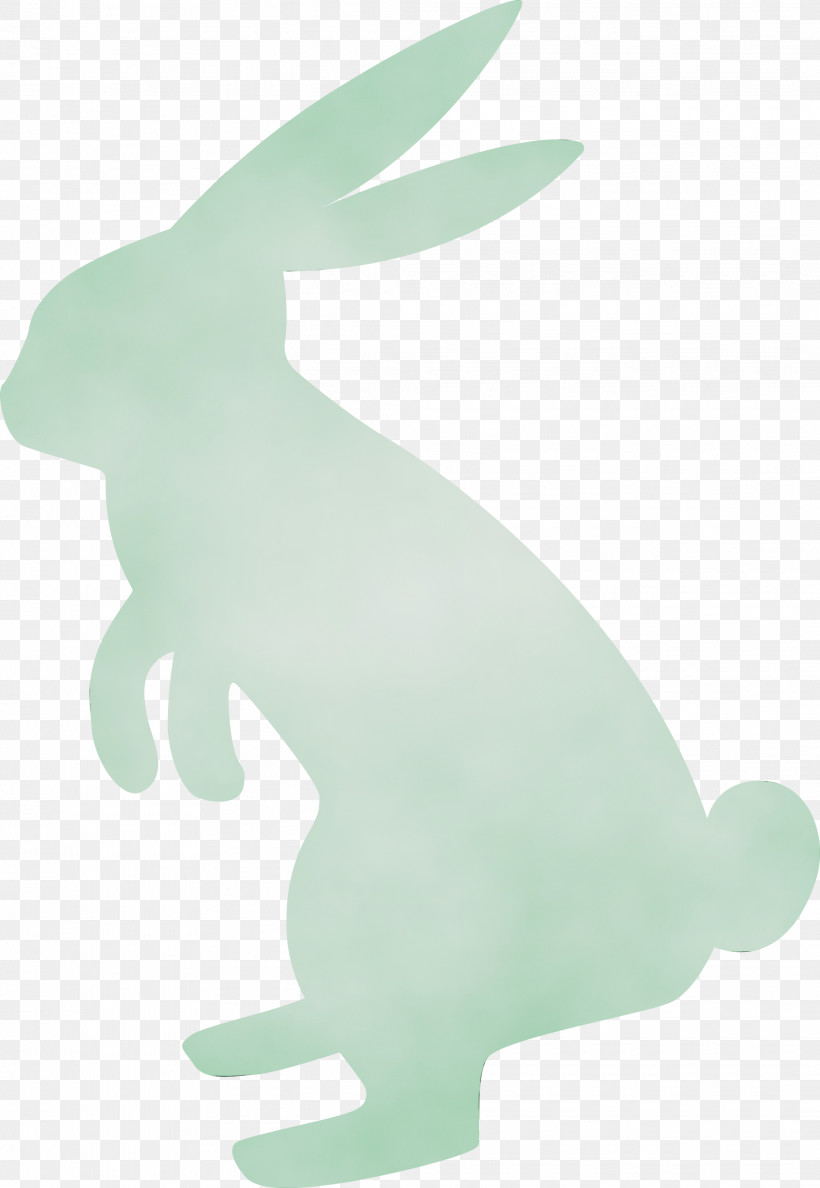 Animal Figure Rabbit Hare Rabbits And Hares Tail, PNG, 2070x3000px, Easter Bunny, Animal Figure, Easter Day, Hare, Paint Download Free