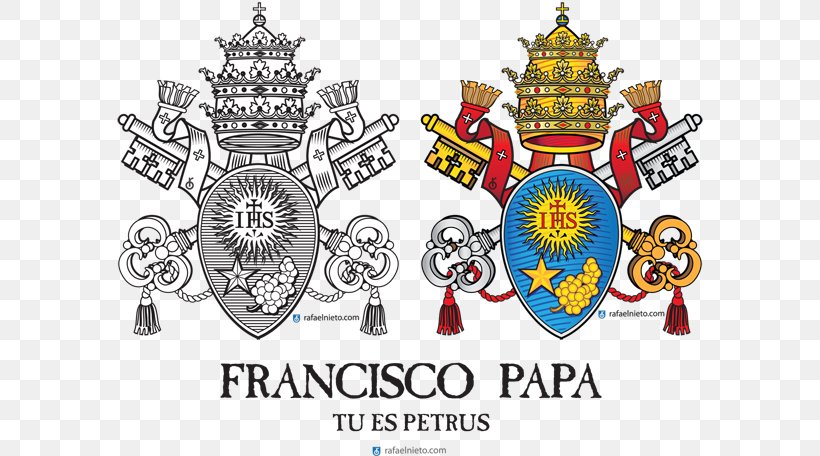 Coat Of Arms Of Pope Francis Vatican City Crest, PNG, 600x456px, Coat Of Arms Of Pope Francis, Badges, Brand, Coat Of Arms, Crest Download Free
