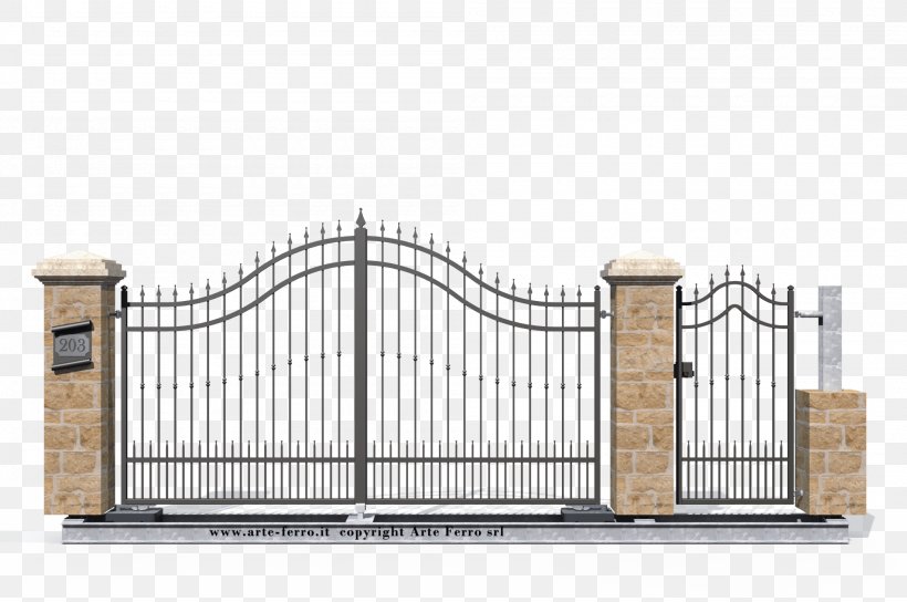 Fence Gate Sheet Metal Wrought Iron, PNG, 2000x1328px, Fence, Boiler, Decoratie, Door, Drawing Download Free