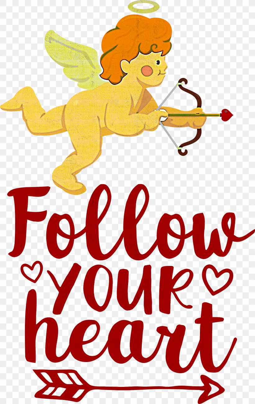 Follow Your Heart Valentines Day Valentine, PNG, 1893x2999px, Follow Your Heart, Behavior, Cartoon, Character, Geometry Download Free