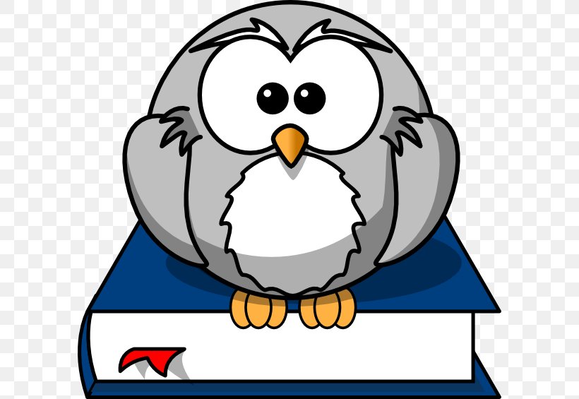 Owl Book Clip Art, PNG, 600x565px, Owl, Art, Artwork, Beak, Bird Download Free