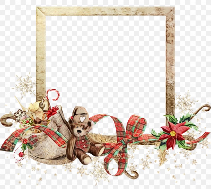 Picture Frame, PNG, 1280x1151px, Watercolor, Christmas, Christmas Decoration, Christmas Ornament, Interior Design Download Free