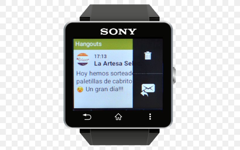 Watch Sony SmartWatch 2 Sw2. Belt Metallic Android Application Package Sony Corporation, PNG, 512x512px, Smartwatch, Android, Apkpure, Communication Device, Electronic Device Download Free