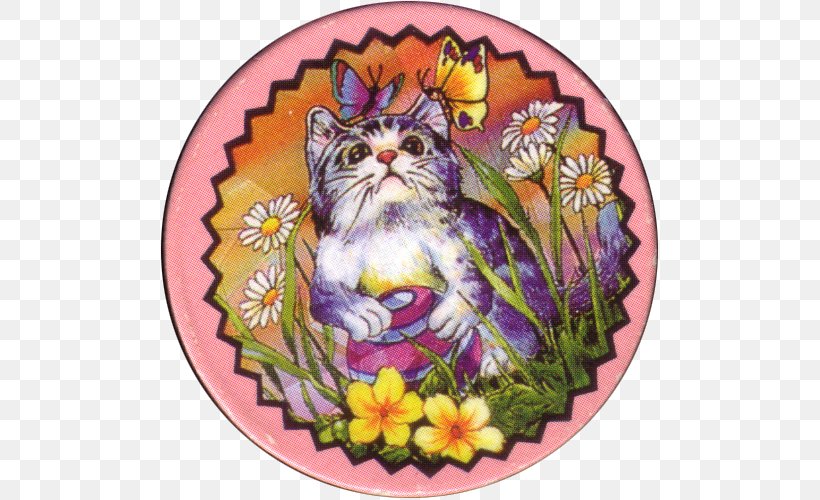 Whiskers Kitten Tabby Cat Floral Design, PNG, 500x500px, Whiskers, Carnivoran, Cat, Cat Like Mammal, Family Download Free