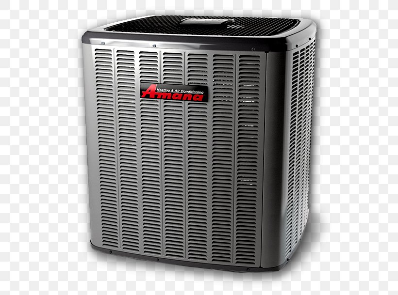 Air Conditioning Seasonal Energy Efficiency Ratio Amana Corporation HVAC Efficient Energy Use, PNG, 600x609px, Air Conditioning, Amana Corporation, Central Heating, Condenser, Efficiency Download Free