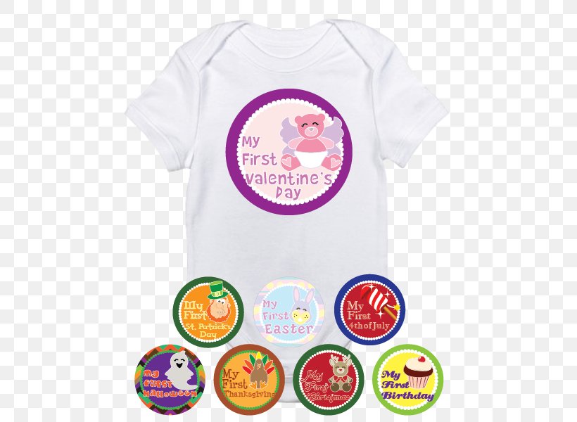 Baby & Toddler One-Pieces Printed T-shirt Sticker Paper, PNG, 600x600px, Watercolor, Cartoon, Flower, Frame, Heart Download Free