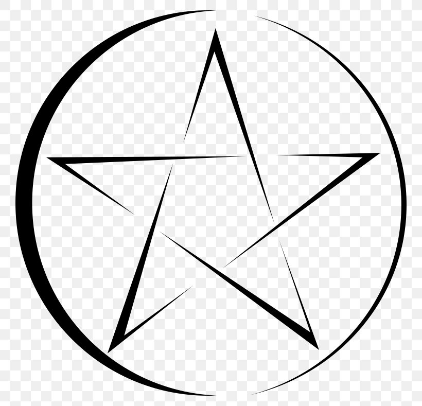 Pentagram Pentacle Symbol, PNG, 800x789px, Pentagram, Area, Black, Black And White, Black Magic Download Free