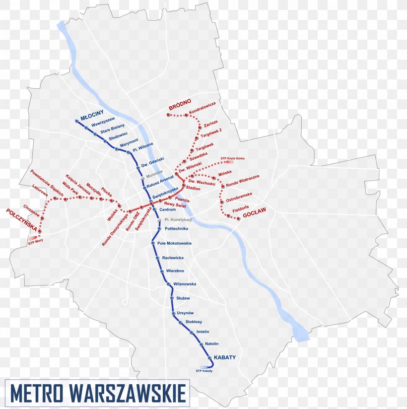 Rapid Transit Warsaw Metro Nowy Świat-Uniwersytet Metro Station Rail Transport Młociny Metro Station, PNG, 2000x2010px, Rapid Transit, Area, Diagram, Hand, Map Download Free