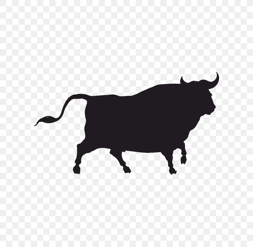 Sticker Zodiac Decal Dairy Cattle Astrological Sign, PNG, 800x800px, Sticker, Astrological Sign, Black, Black And White, Bull Download Free