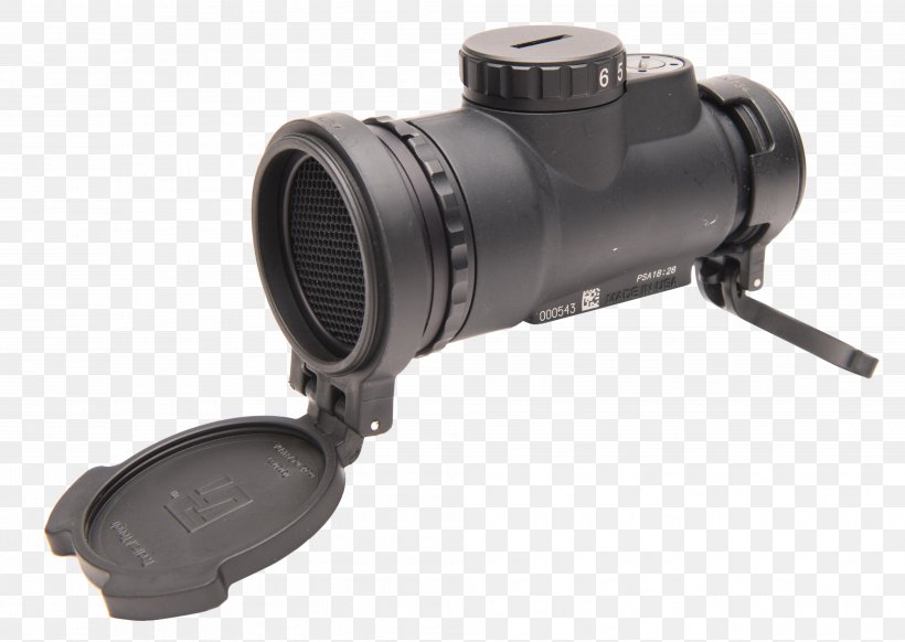 Trijicon Reflector Sight Firearm Red Dot Sight Advanced Combat Optical Gunsight, PNG, 3972x2820px, Watercolor, Cartoon, Flower, Frame, Heart Download Free