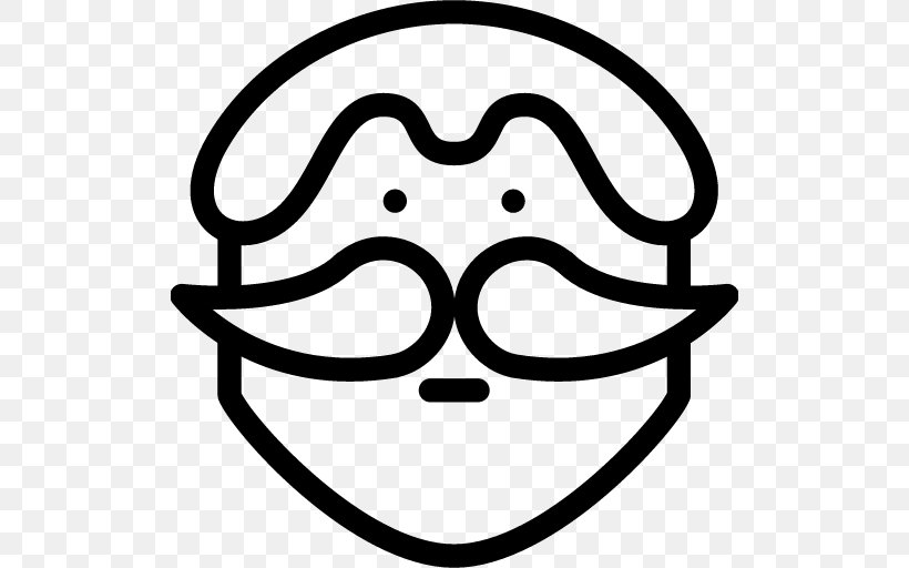 Face Moustache Smiley Clip Art, PNG, 512x512px, Face, Avatar, Black, Black And White, Eyewear Download Free
