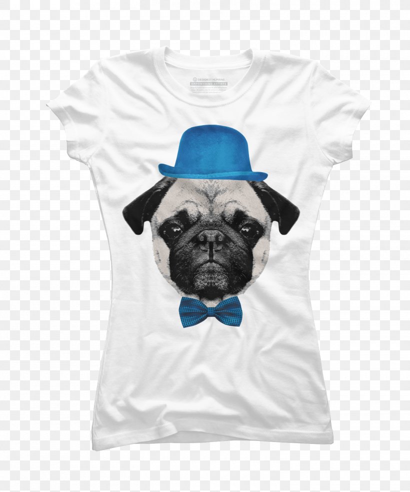 T-shirt Pug Clothing Hoodie, PNG, 1500x1800px, Tshirt, All Over Print, Carnivoran, Clothing, Crew Neck Download Free