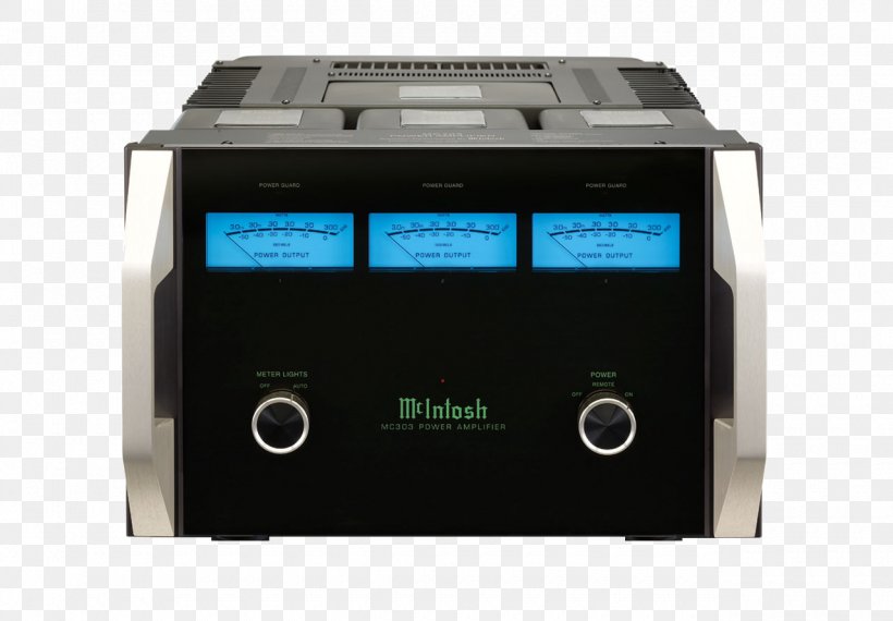 McIntosh Laboratory Audio Power Amplifier McIntosh MC303, PNG, 1280x891px, Mcintosh Laboratory, Amplifier, Audio, Audio Power Amplifier, Audiophile Download Free