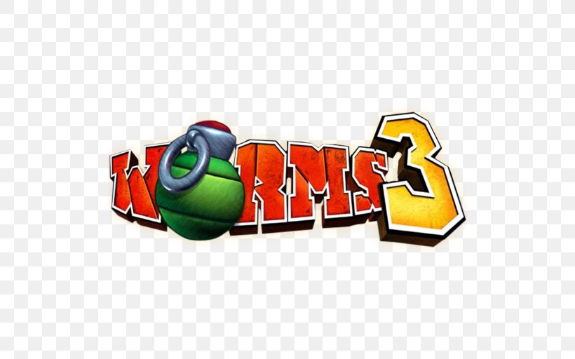 Worms 3D Worms 4: Mayhem Worms Armageddon Worms Ultimate Mayhem, PNG, 512x512px, 3d Computer Graphics, Worms 3d, Brand, Game, Logo Download Free